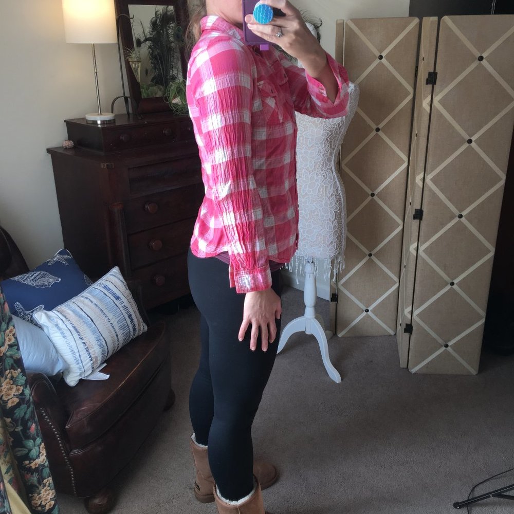 Express Button Down Blouse - image 8